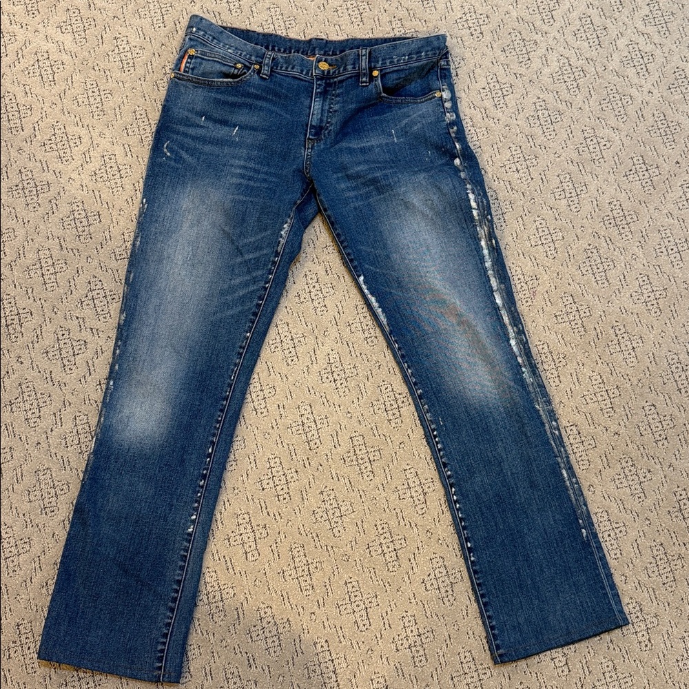 Tory Burch Tomboy medium wash JEANS women size 29